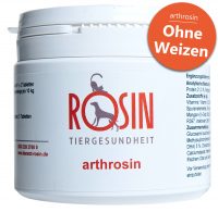 Tierarzt Rosin - Rosin Tiergesundheit - arthrosin 300 Tabletten - Ergänzungsfuttermittel für Hunde zur Unterstützung der Gelenksgesundheit