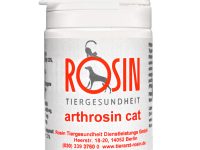 Tierarzt Rosin - Rosin Tiergesundheit - arthrosin cat 60 Tabletten - Ergänzungsfuttermittel zur Unterstützung der Gelenksgesundheit für Katzen